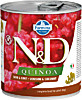 Фармина конс. N&D QUINOA д/с киноа оленина с кокосом для здоровья кожи и шерсти 285 гр