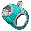 Триол Шлейка-жилетка мягкая утепленная бирюзовая XS, обхват груди 320-350мм