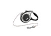 Флекси Рулетка-трос для собак до 12кг, 5м, черная (New Comfort S Cord 5m black)