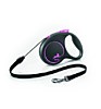 Флекси Рулетка-трос для собак до 20кг, 5м, розовая (Black Design M Cord 5m pink)
