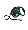 Флекси Рулетка-ремень для собак до 25кг, 5м, синяя (Black Design M Tape 5m blue)